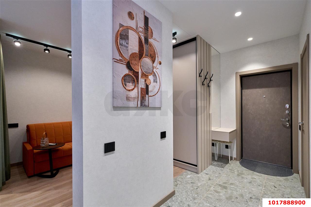 Фото №20: 1-комнатная квартира <span class="whitespace-nowrap">35 м²</span>, <span class="whitespace-nowrap">5/16 эт.</span> - Краснодар, Прикубанский внутригородской округ, мкр. жилой комплекс Новелла, ул. Питерская, 40к3