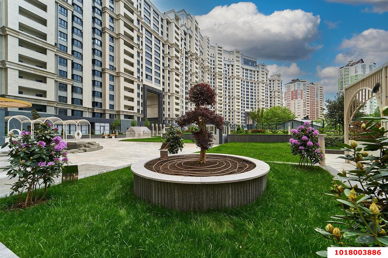 Фото №3: 4-комнатная квартира <span class="whitespace-nowrap">137 м²</span>, <span class="whitespace-nowrap">17/25 эт.</span> - Краснодар, Прикубанский внутригородской округ, Круглик, жилой комплекс Сердце, мкр. Школьный, ул. Школьная, 1