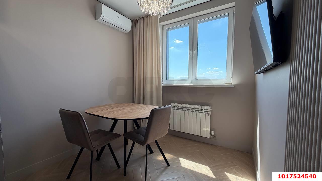 Фото №7: 1-комнатная квартира <span class="whitespace-nowrap">50 м²</span>, <span class="whitespace-nowrap">21/22 эт.</span> - Краснодар, Центральный внутригородской округ, ЖК Краснодар, мкр. Центральный, ул. Железнодорожная, 23/1