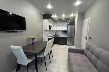 Фото №1: 2-комнатная квартира <span class="whitespace-nowrap">46 м²</span>, <span class="whitespace-nowrap">8/16 эт.</span> - Краснодар, мкр. жилой комплекс Самолёт-2, ул. Западный Обход, 57
