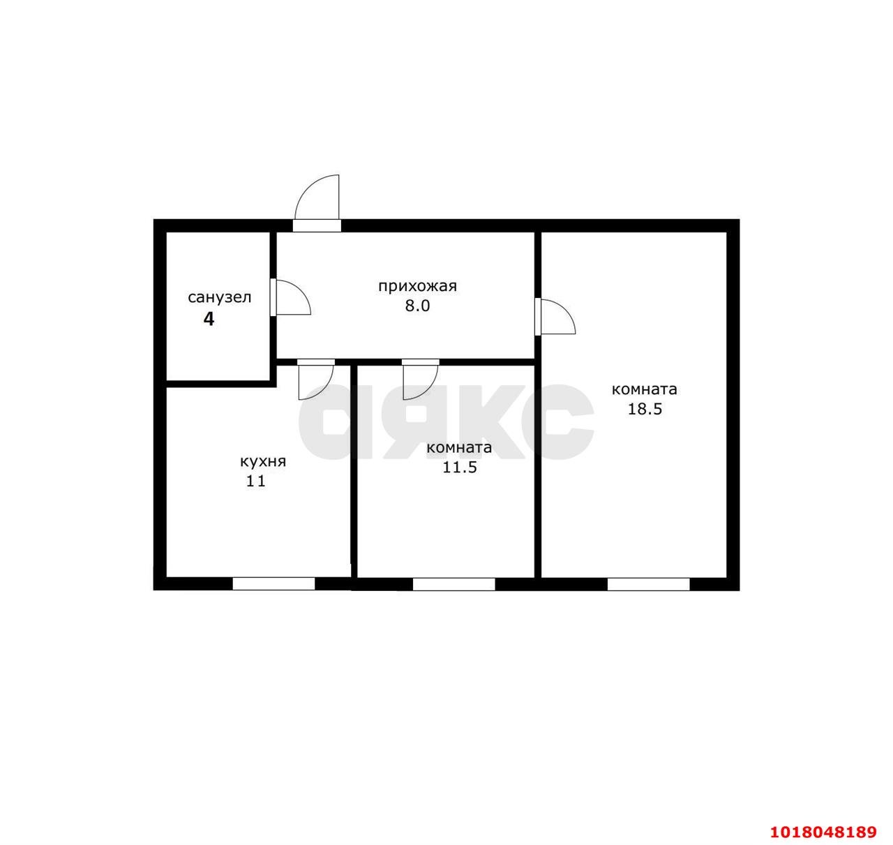 Фото №10: 2-комнатная квартира <span class="whitespace-nowrap">51 м²</span>, <span class="whitespace-nowrap">7/7 эт.</span> - Краснодар, Прикубанский внутригородской округ, мкр. Музыкальный, ул. имени С.В. Рахманинова, 29