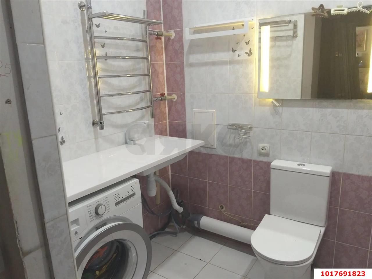 Фото №10: 2-комнатная квартира <span class="whitespace-nowrap">52 м²</span>, <span class="whitespace-nowrap">5/8 эт.</span> - Краснодар, Прикубанский внутригородской округ, мкр. Музыкальный, ул. имени С.В. Рахманинова, 33