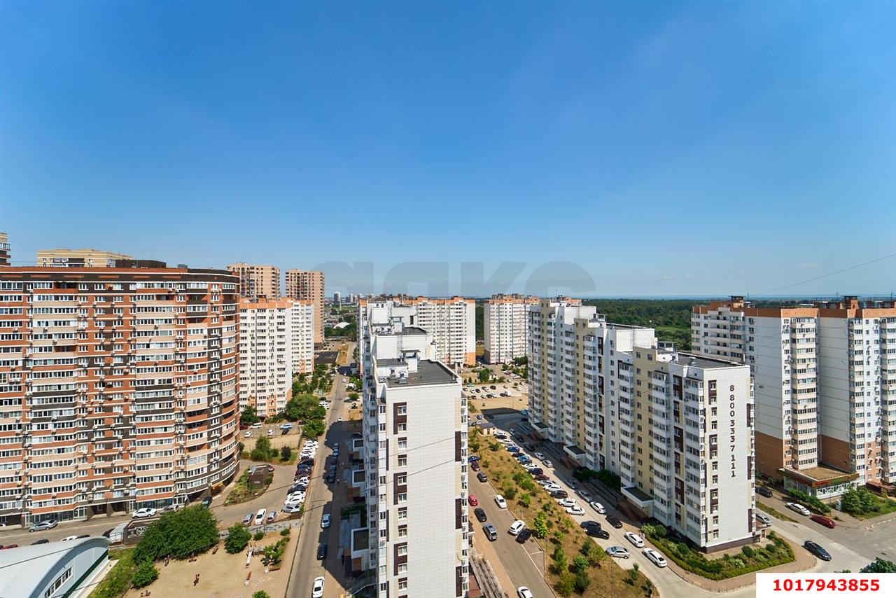 Фото №14: 2-комнатная квартира <span class="whitespace-nowrap">60 м²</span>, <span class="whitespace-nowrap">18/20 эт.</span> - Краснодар, Карасунский внутригородской округ, Почтовый, мкр. жилой комплекс Почтовый, пр-кт имени писателя Знаменского, 32