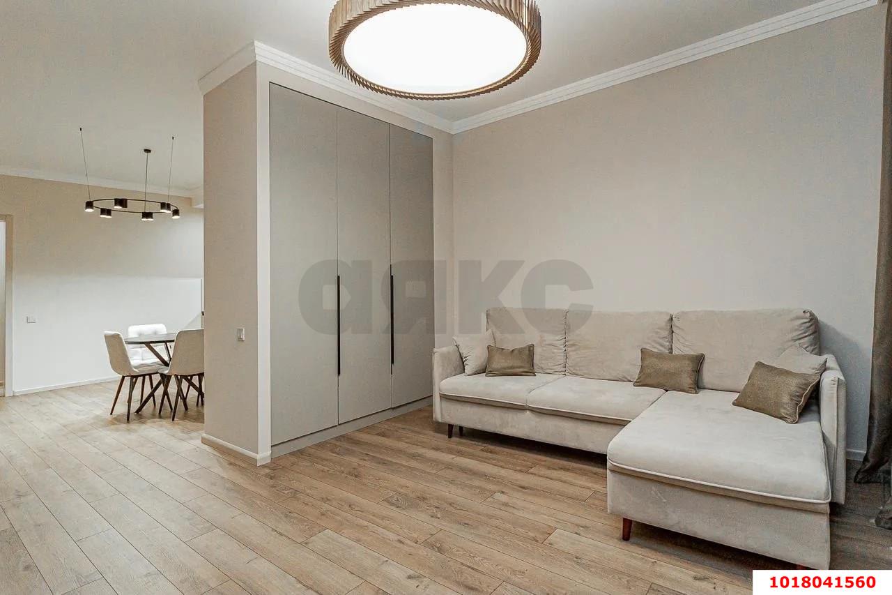 Фото №7: Апартаменты <span class="whitespace-nowrap">61 м²</span>, <span class="whitespace-nowrap">7/15 эт.</span> - Краснодар, Прикубанский внутригородской округ, Завод Измерительных Приборов, мкр. ЖК Девелопмент Плаза, ул. имени 40-летия Победы, 33Г