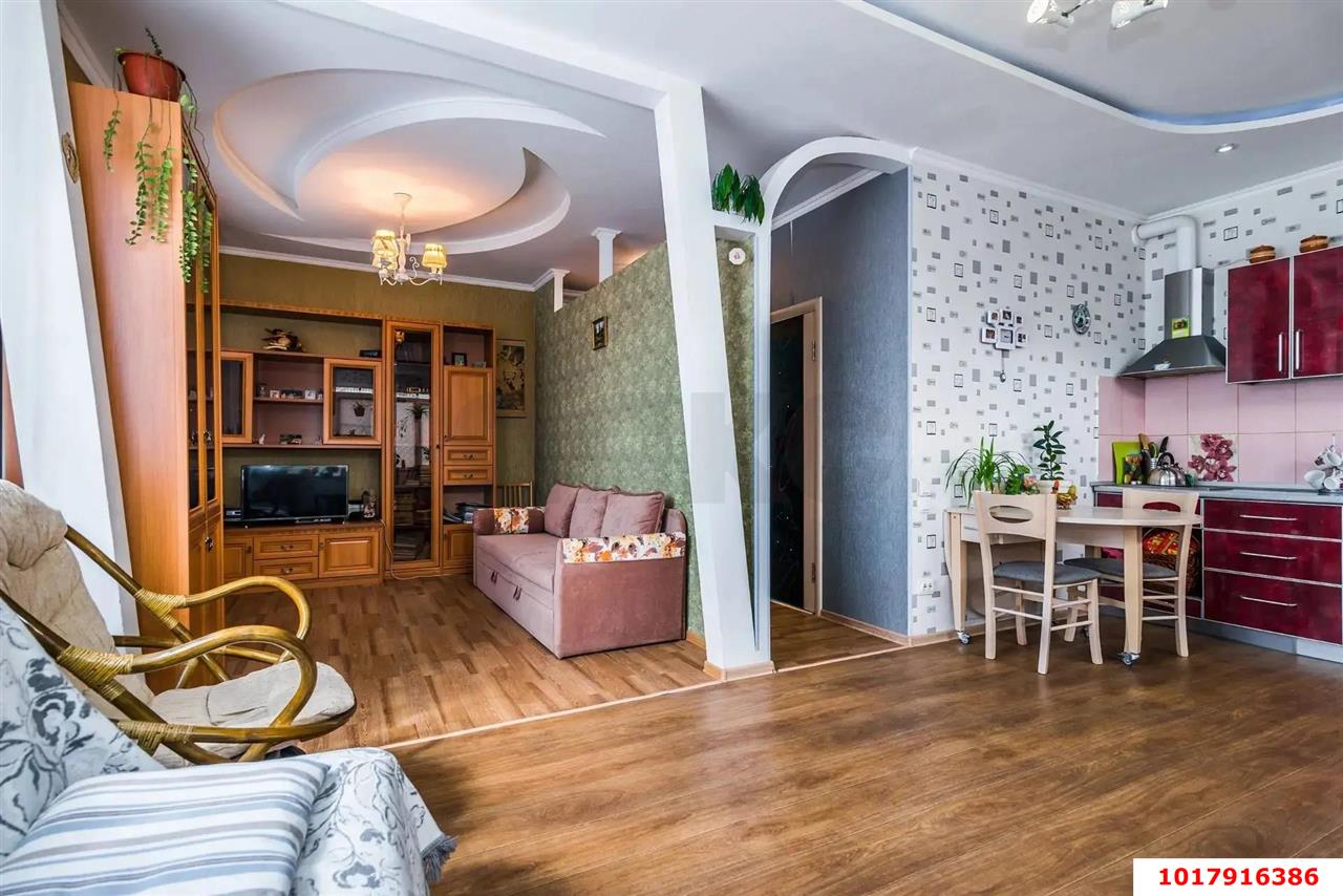 Фото №6: 1-комнатная квартира <span class="whitespace-nowrap">40 м²</span>, <span class="whitespace-nowrap">2/4 эт.</span> - Краснодар, Прикубанский внутригородской округ, мкр. Фестивальный, ул. Анисовая, 39