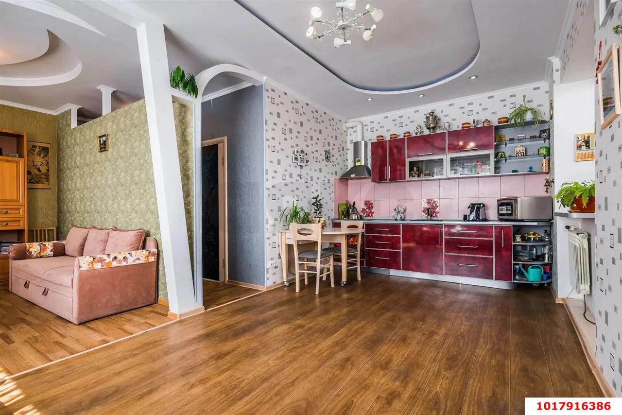 Фото №2: 1-комнатная квартира <span class="whitespace-nowrap">40 м²</span>, <span class="whitespace-nowrap">2/4 эт.</span> - Краснодар, Прикубанский внутригородской округ, мкр. Фестивальный, ул. Анисовая, 39