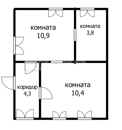 Фото №17: Дом <span class="whitespace-nowrap">45 м²</span> <span class="whitespace-nowrap">+ 6 сот.</span>, <span class="whitespace-nowrap">1 эт.</span> - Варениковская, ул. Шугинская