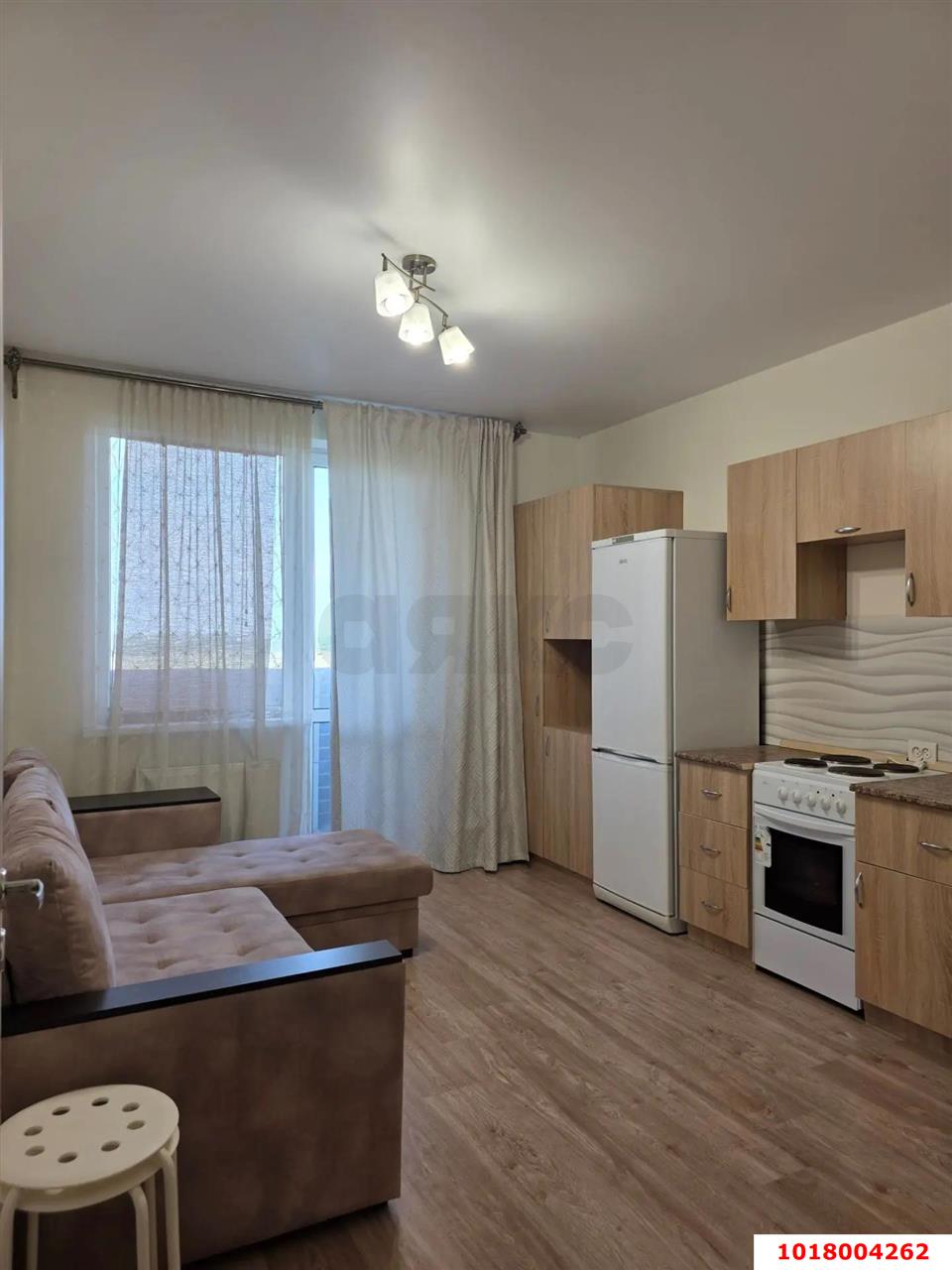 Фото №6: 1-комнатная квартира <span class="whitespace-nowrap">45 м²</span>, <span class="whitespace-nowrap">10/18 эт.</span> - Краснодар, Карасунский внутригородской округ, мкр. жилой комплекс Трилогия, ул. имени Невкипелого, 24/2к2