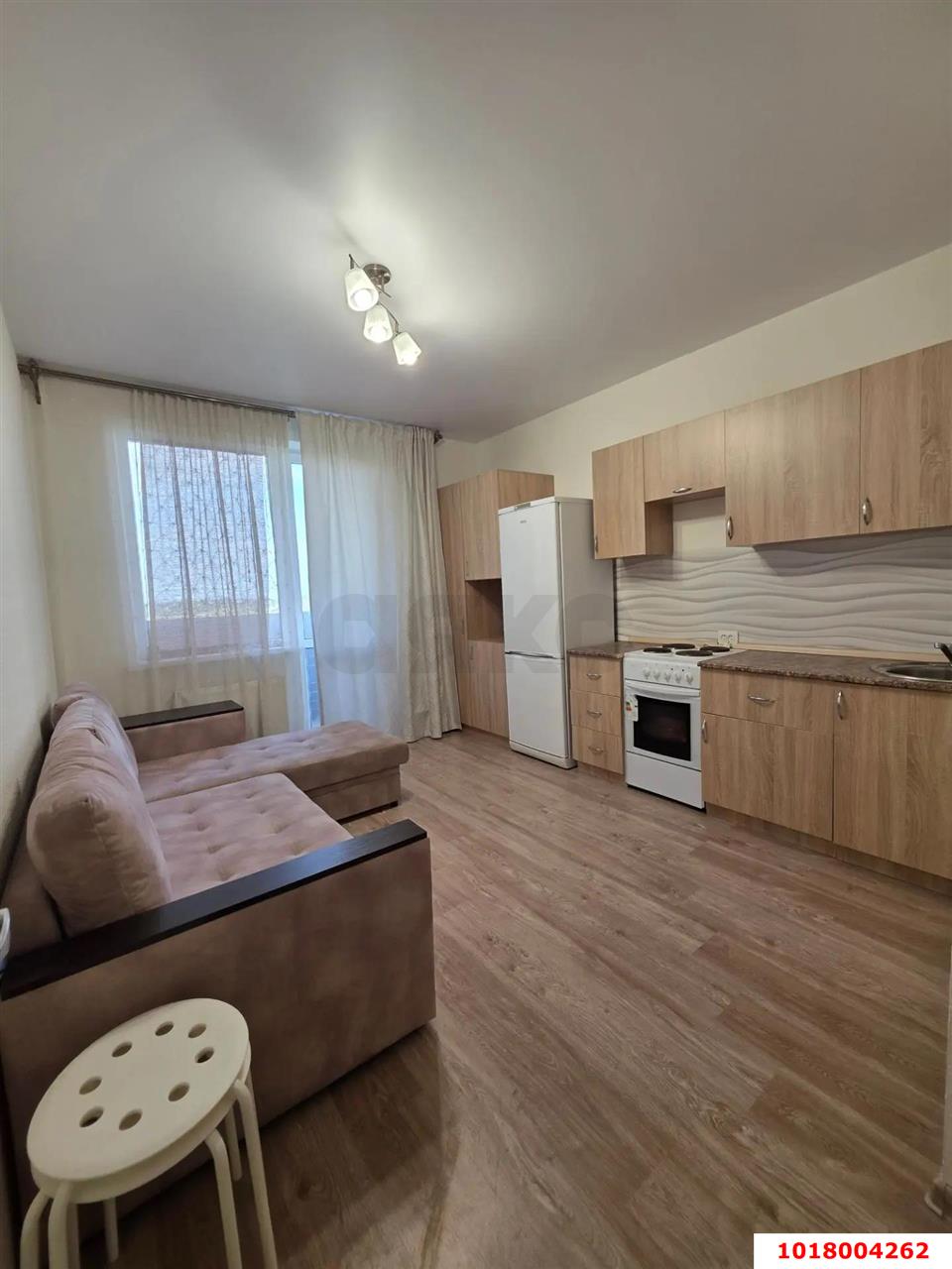 Фото №5: 1-комнатная квартира <span class="whitespace-nowrap">45 м²</span>, <span class="whitespace-nowrap">10/18 эт.</span> - Краснодар, Карасунский внутригородской округ, мкр. жилой комплекс Трилогия, ул. имени Невкипелого, 24/2к2