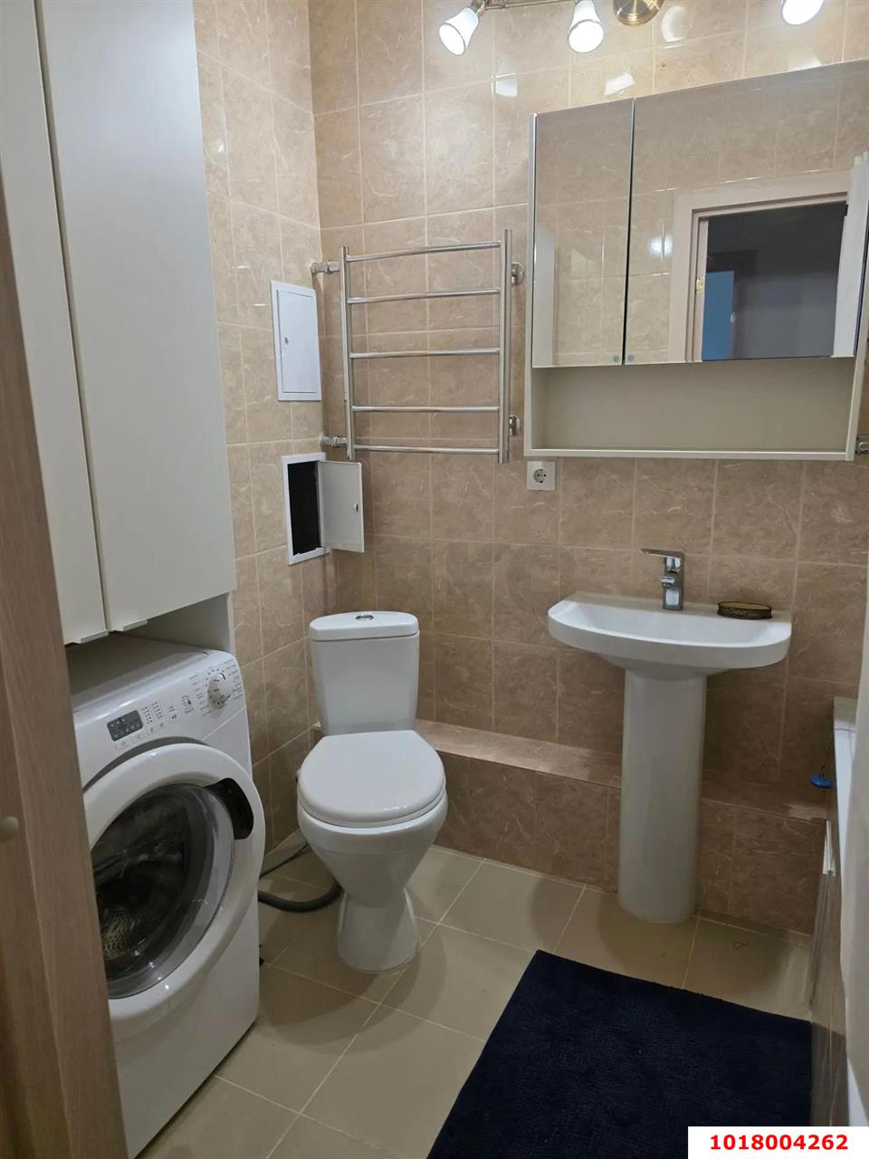 Фото №10: 1-комнатная квартира <span class="whitespace-nowrap">45 м²</span>, <span class="whitespace-nowrap">10/18 эт.</span> - Краснодар, Карасунский внутригородской округ, мкр. жилой комплекс Трилогия, ул. имени Невкипелого, 24/2к2