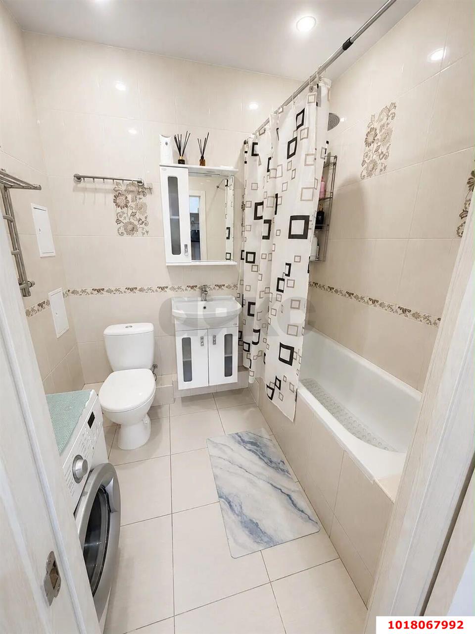 Фото №10: 2-комнатная квартира <span class="whitespace-nowrap">42 м²</span>, <span class="whitespace-nowrap">1/9 эт.</span> - Краснодар, Прикубанский внутригородской округ, имени Петра Метальникова, мкр. ЖК Любимый Дом, ул. Московская, 133к4