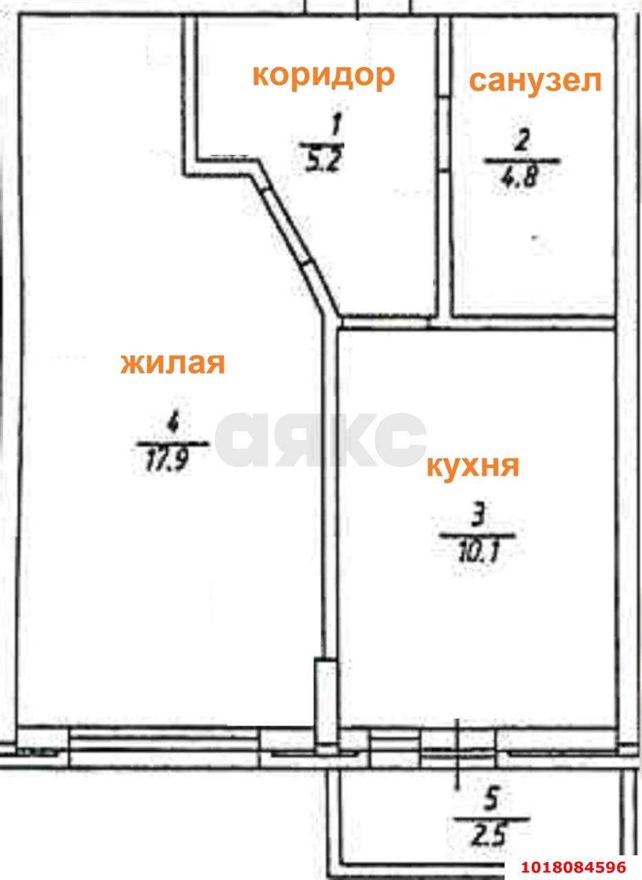 Фото №10: 1-комнатная квартира <span class="whitespace-nowrap">42 м²</span>, <span class="whitespace-nowrap">6/18 эт.</span> - Краснодар, Прикубанский внутригородской округ, имени Петра Метальникова, мкр. жилой комплекс Инсити, ул. Евгении Жигуленко, 11/2