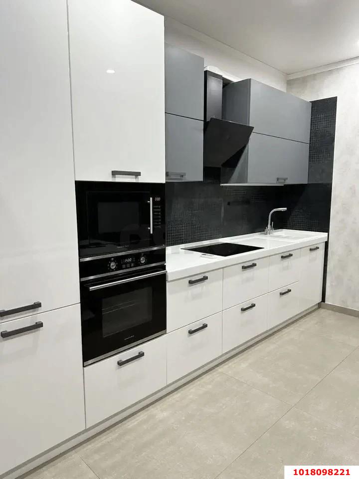 Фото №2: 2-комнатная квартира <span class="whitespace-nowrap">85 м²</span>, <span class="whitespace-nowrap">12/16 эт.</span> - Краснодар, Кожзавод, мкр. Западный внутригородской округ, ул. Кожевенная, 56