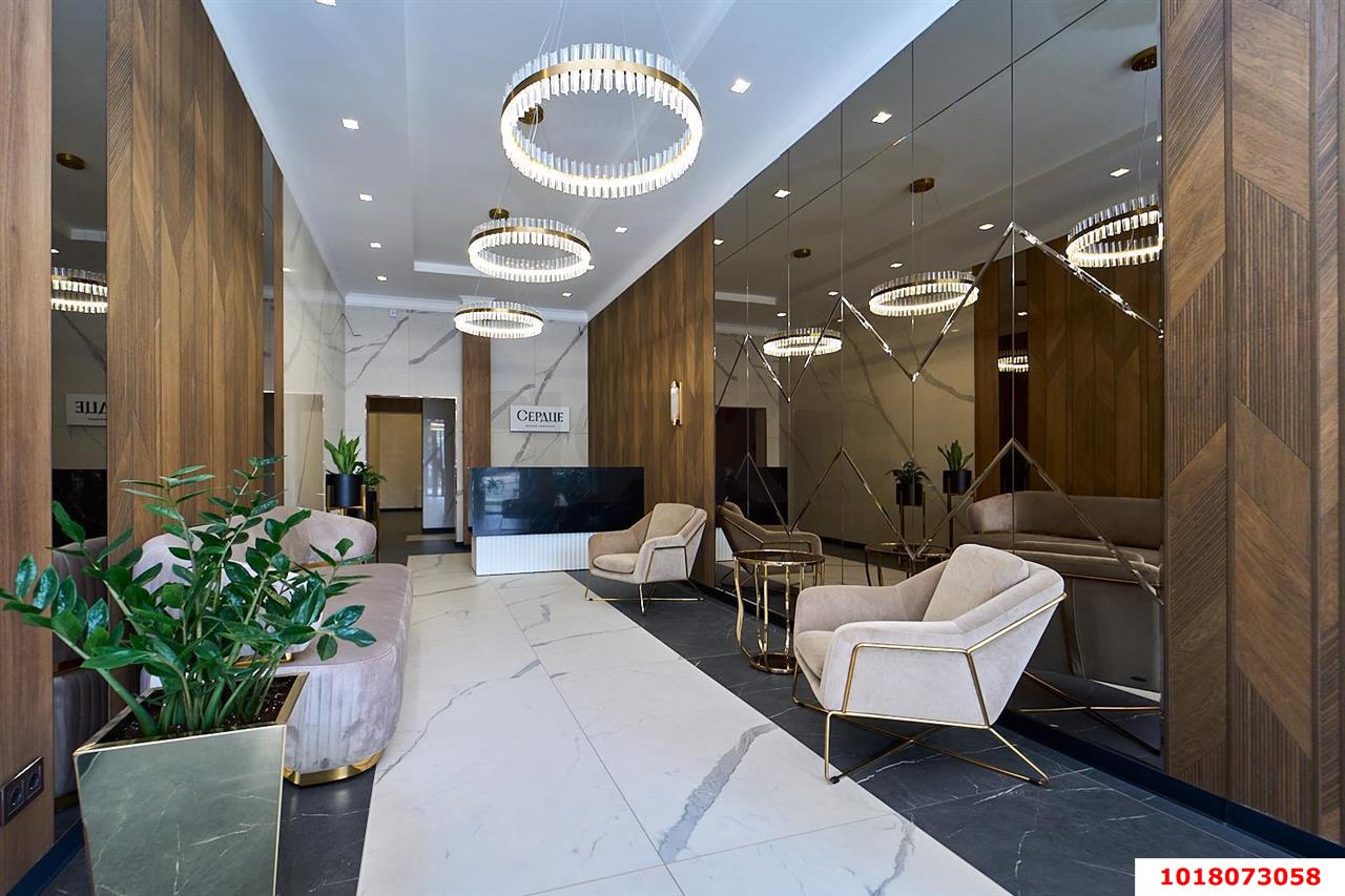 Фото №9: Студия <span class="whitespace-nowrap">31 м²</span>, <span class="whitespace-nowrap">10/24 эт.</span> - Краснодар, Прикубанский внутригородской округ, Круглик, жилой комплекс Сердце, мкр. Школьный, ул. Школьная, 1
