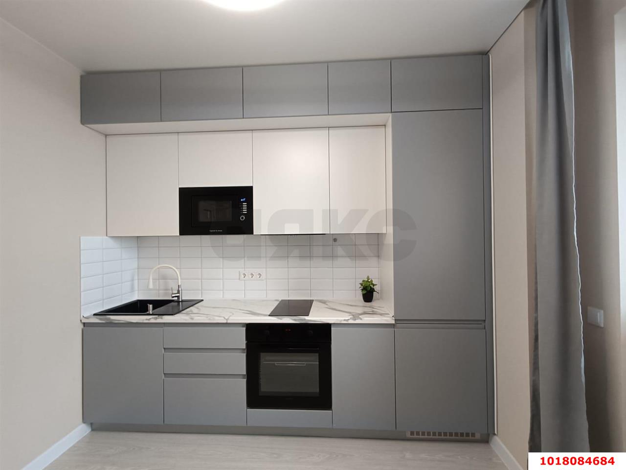 Фото №8: 1-комнатная квартира <span class="whitespace-nowrap">40 м²</span>, <span class="whitespace-nowrap">17/22 эт.</span> - Краснодар, Карасунский внутригородской округ, мкр. Почтовый, ул. имени Валерия Гассия, 3