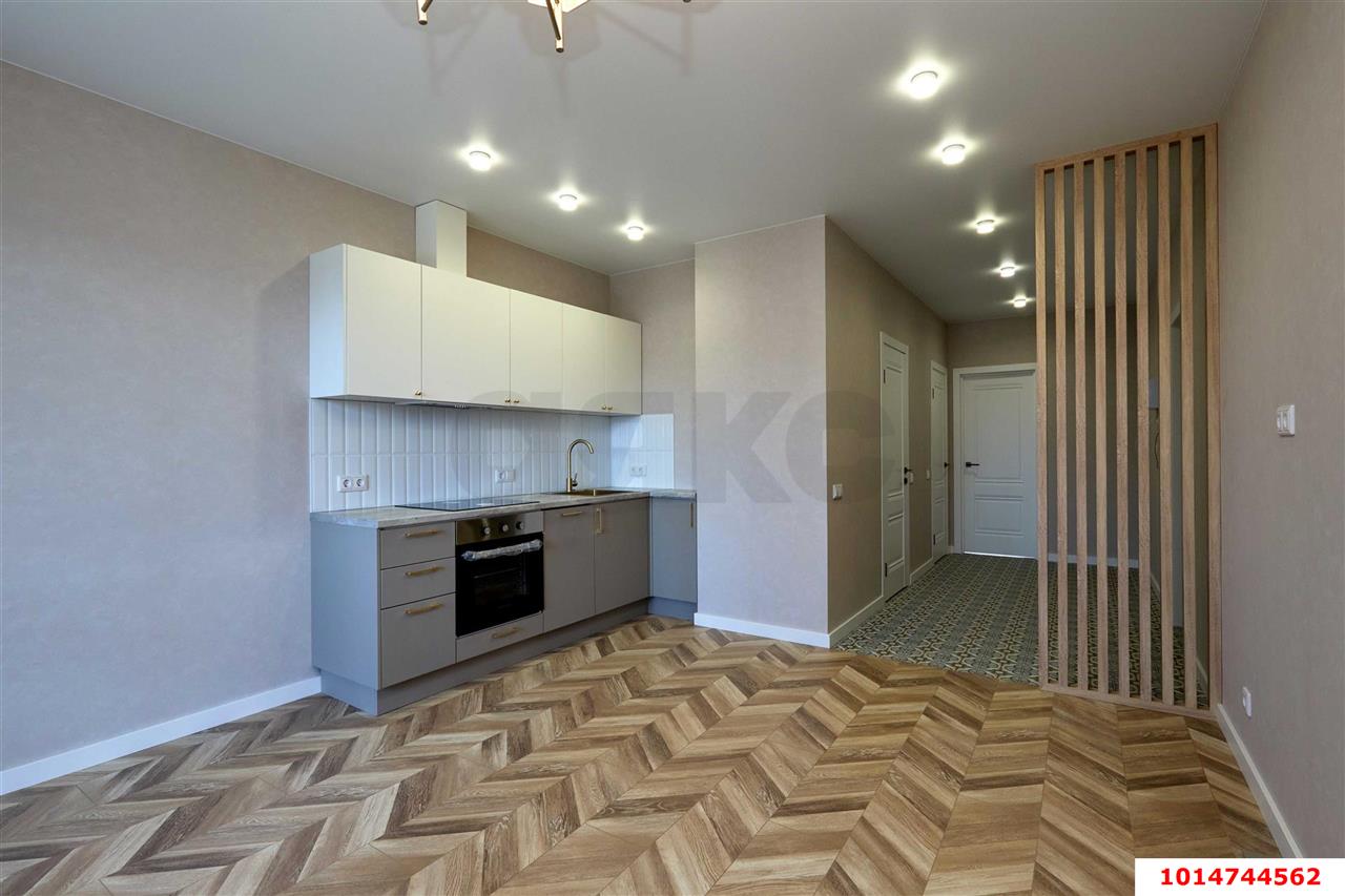 Фото №2: 1-комнатная квартира <span class="whitespace-nowrap">47 м²</span>, <span class="whitespace-nowrap">7/19 эт.</span> - Краснодар, Прикубанский внутригородской округ, мкр. жилой комплекс Новелла, ул. Питерская, 40