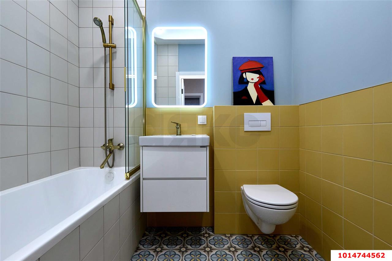 Фото №11: 1-комнатная квартира <span class="whitespace-nowrap">47 м²</span>, <span class="whitespace-nowrap">7/19 эт.</span> - Краснодар, Прикубанский внутригородской округ, мкр. жилой комплекс Новелла, ул. Питерская, 40