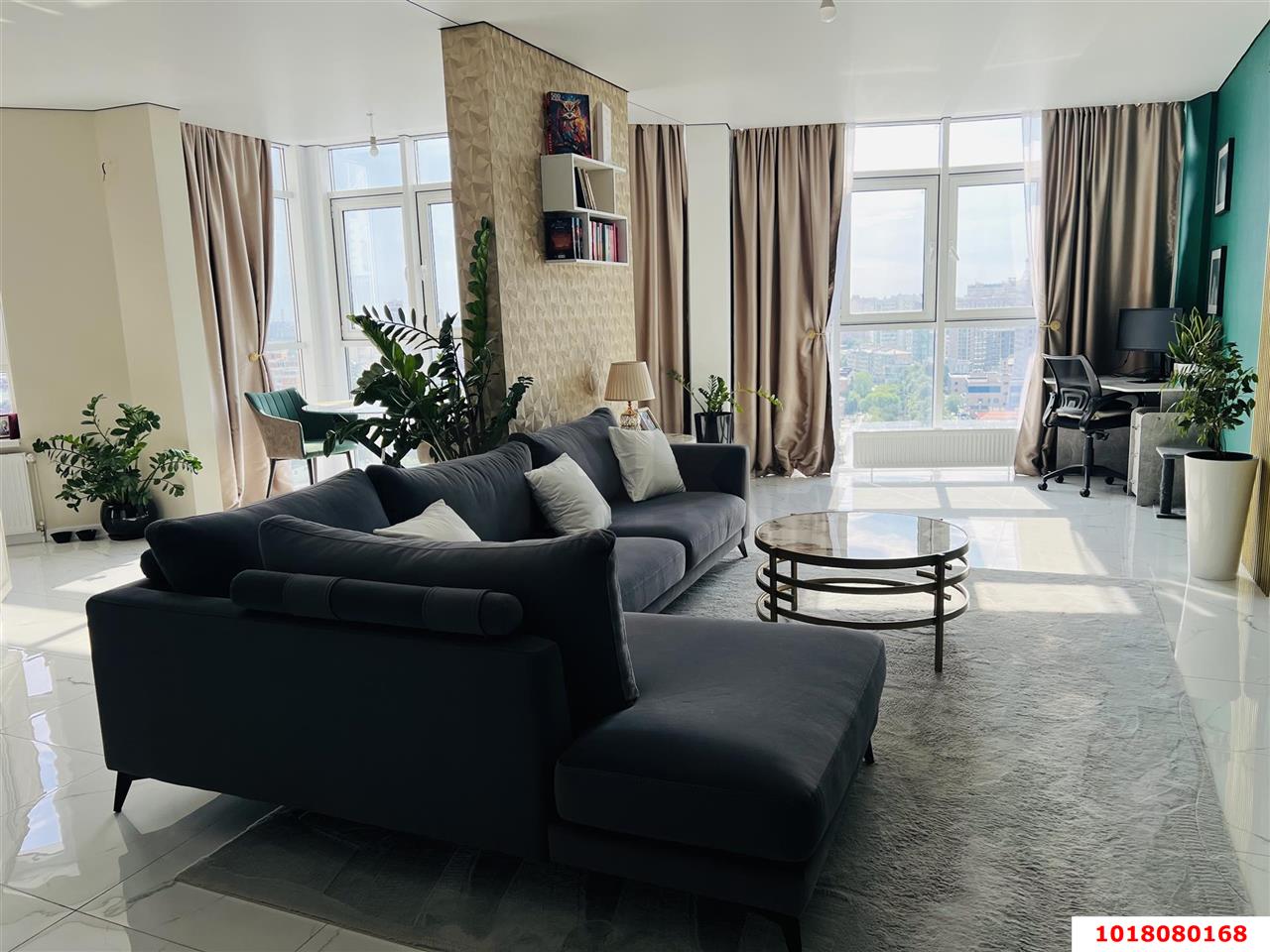 Фото №4: 2-комнатная квартира <span class="whitespace-nowrap">75 м²</span>, <span class="whitespace-nowrap">17/23 эт.</span> - Краснодар, Западный внутригородской округ, мкр. ЖК Краснодар Сити, ул. Шоссе Нефтяников, 18к3