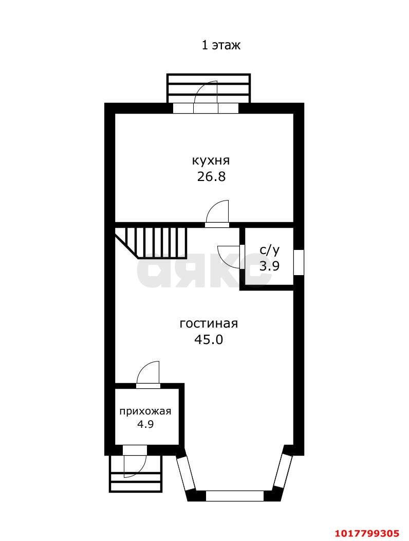 Фото №24: Дом <span class="whitespace-nowrap">161 м²</span> <span class="whitespace-nowrap">+ 4 сот.</span>, <span class="whitespace-nowrap">2 эт.</span> - Краснодар, Прикубанский внутригородской округ, мкр. Северный, ул. Гиагинская, 14/1