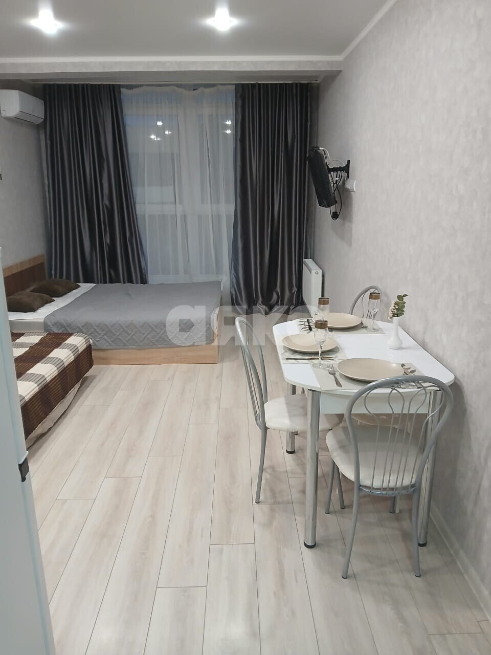 Фото №10: Студия <span class="whitespace-nowrap">26 м²</span>, <span class="whitespace-nowrap">1/6 эт.</span> - Анапа, мкр. ЖК Бельведер, ул. Таманская, 121к17