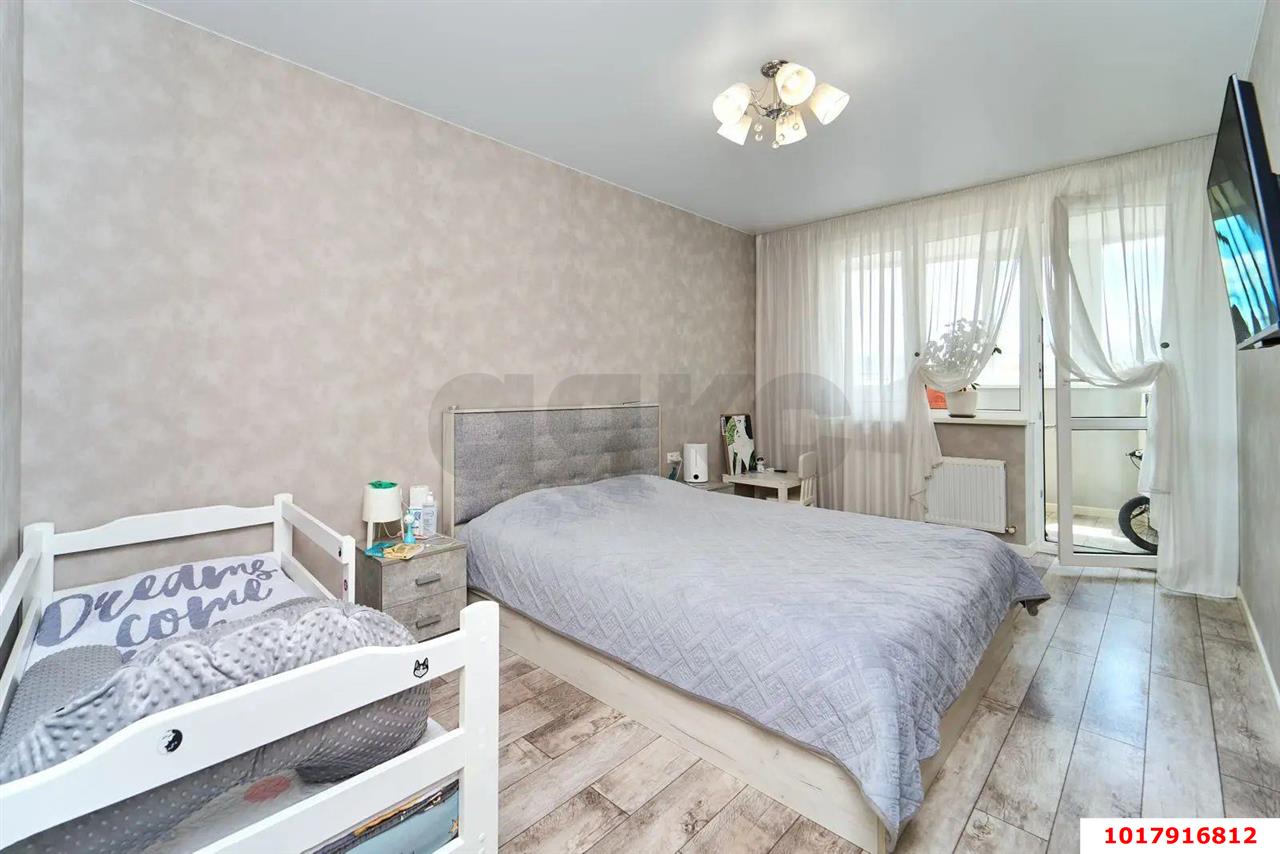 Фото №4: 2-комнатная квартира <span class="whitespace-nowrap">53 м²</span>, <span class="whitespace-nowrap">16/17 эт.</span> - Краснодар, Прикубанский внутригородской округ, Россинского, мкр. жилой комплекс Альпы, ул. Командорская, 6к1