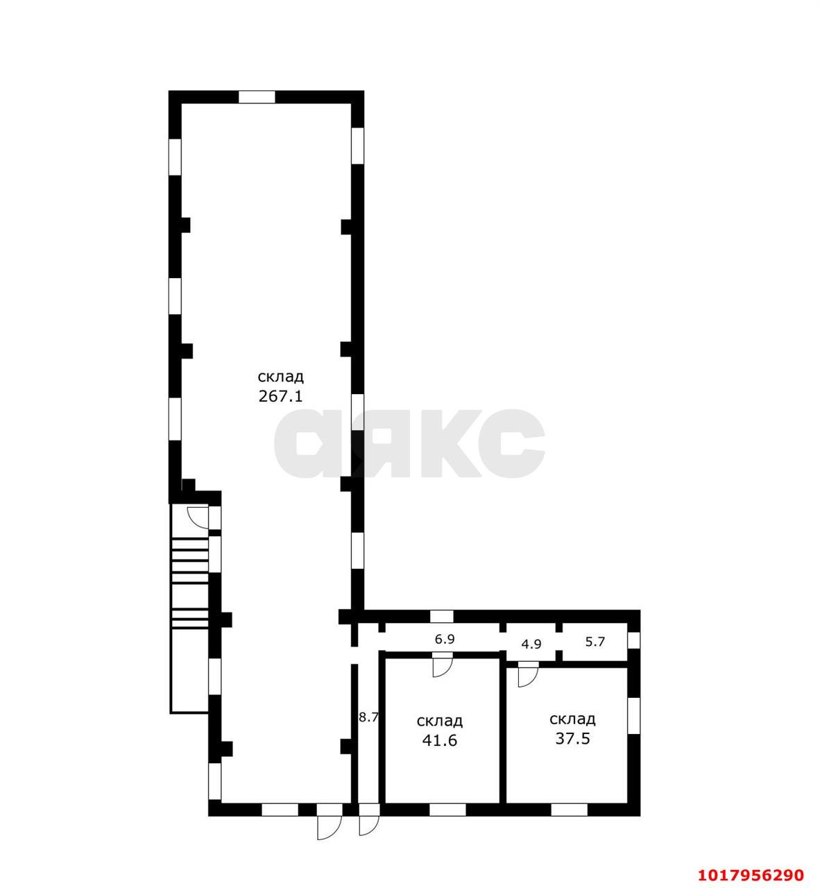 Фото №3: Коммерция <span class="whitespace-nowrap">370 м²</span>, <span class="whitespace-nowrap">2/2 эт.</span> - Краснодар, Карасунский внутригородской округ, мкр. Хлопчато-бумажный Комбинат, ул. Сормовская, 7