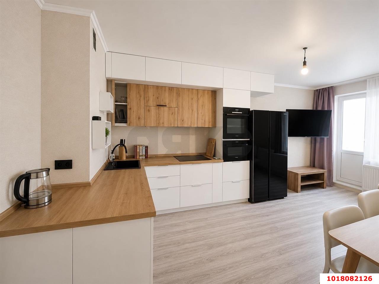 Фото №2: 3-комнатная квартира <span class="whitespace-nowrap">87 м²</span>, <span class="whitespace-nowrap">3/16 эт.</span> - Краснодар, Прикубанский внутригородской округ, ж/р Восточный, ул. Героя Владислава Посадского, 22