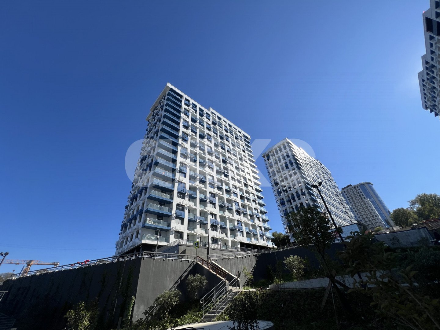 Фото №13: Студия <span class="whitespace-nowrap">24 м²</span>, <span class="whitespace-nowrap">6/17 эт.</span> - Сочи, Хостинский, жилой комплекс Кислород, мкр. Бытха, ул. Ясногорская, 16/2 к12