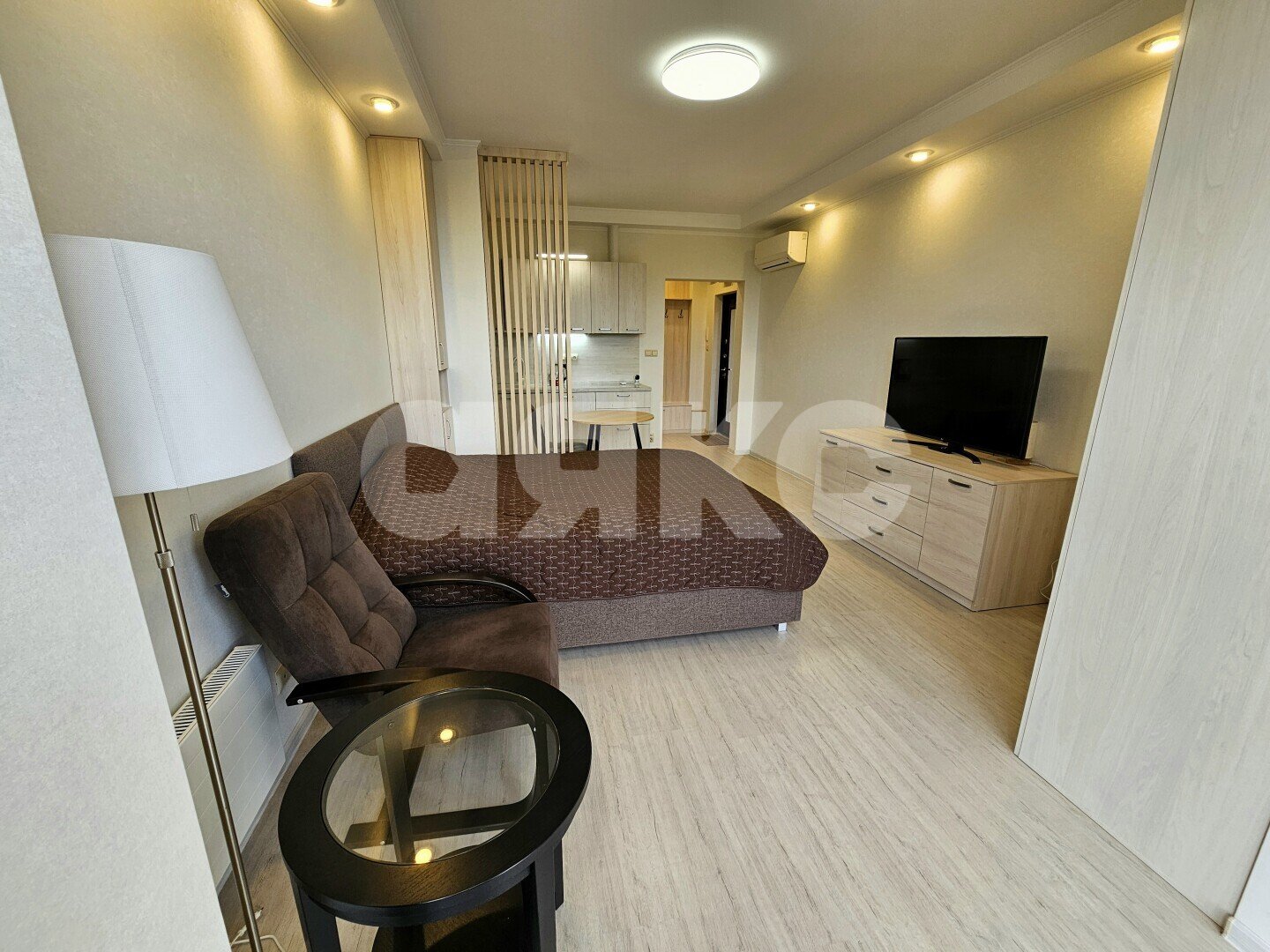 Фото №4: Студия <span class="whitespace-nowrap">29 м²</span>, <span class="whitespace-nowrap">5/18 эт.</span> - Сочи, р. Центральный, ул. Войкова, 27
