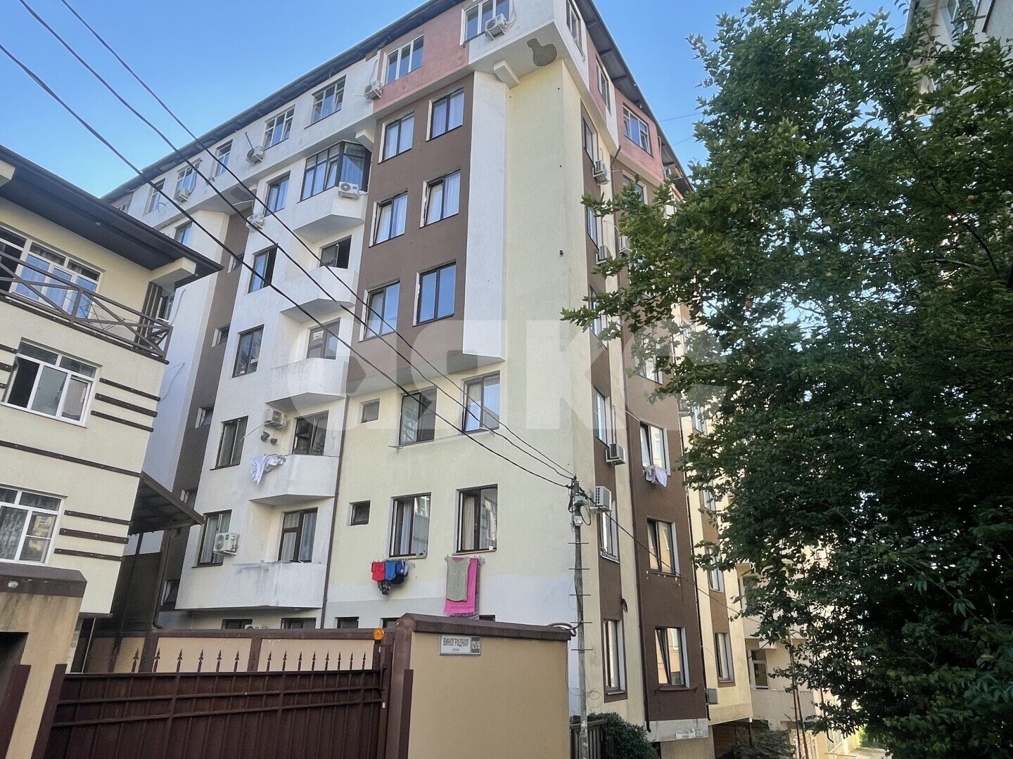 Фото №11: 2-комнатная квартира <span class="whitespace-nowrap">32 м²</span>, <span class="whitespace-nowrap">2/7 эт.</span> - Сочи, Центральный, Новый Сочи, СНТ Железнодорожник, мкр. массив № 1, ул. Виноградная, 121/6