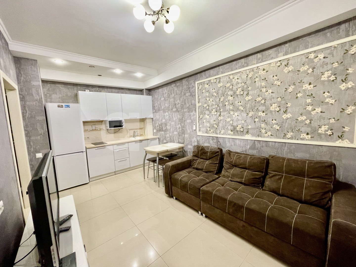 Фото №4: 1-комнатная квартира <span class="whitespace-nowrap">30 м²</span>, <span class="whitespace-nowrap">3/10 эт.</span> - Сочи, Центральный, жилой комплекс Гармония, мкр. Мамайка, ул. Волжская, 34/2