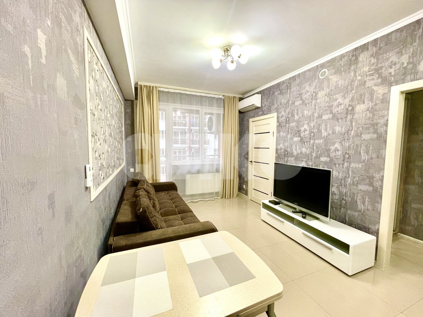 Фото №6: 1-комнатная квартира <span class="whitespace-nowrap">30 м²</span>, <span class="whitespace-nowrap">3/10 эт.</span> - Сочи, Центральный, жилой комплекс Гармония, мкр. Мамайка, ул. Волжская, 34/2