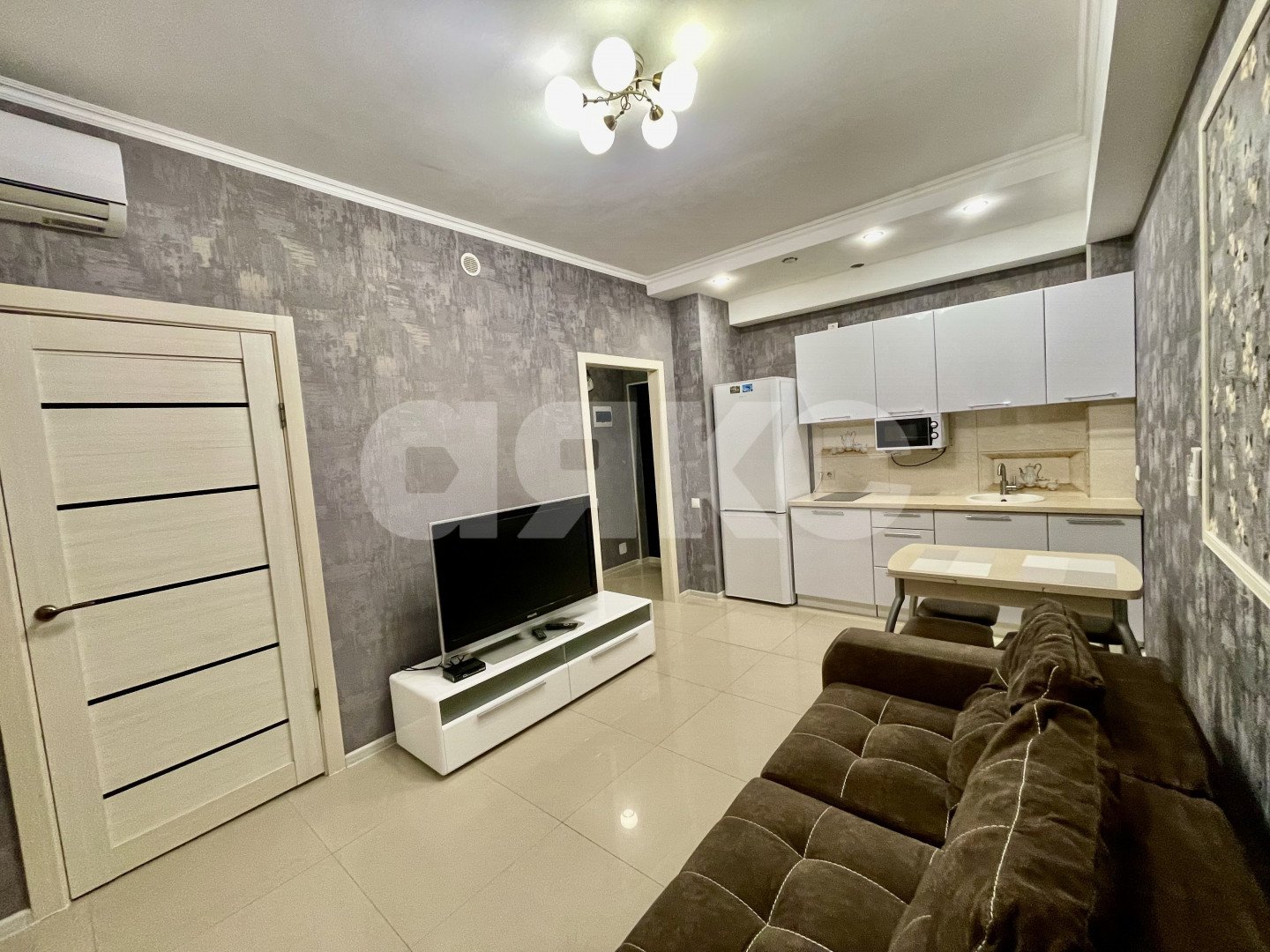 Фото №3: 1-комнатная квартира <span class="whitespace-nowrap">30 м²</span>, <span class="whitespace-nowrap">3/10 эт.</span> - Сочи, Центральный, жилой комплекс Гармония, мкр. Мамайка, ул. Волжская, 34/2