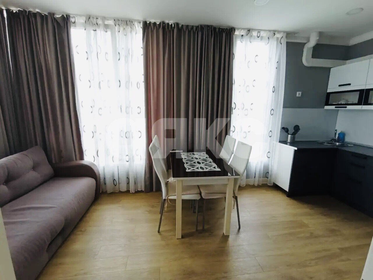 Фото №3: 1-комнатная квартира <span class="whitespace-nowrap">32 м²</span>, <span class="whitespace-nowrap">4/5 эт.</span> - Сочи, Центральный, мкр. Мамайка, ул. Волжская, 16