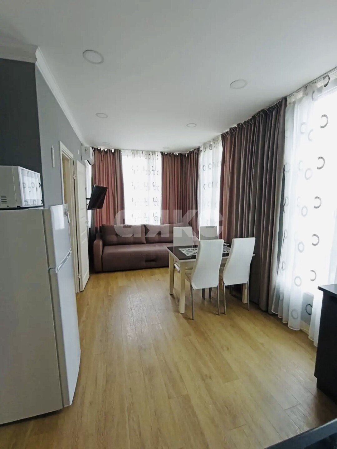 Фото №4: 1-комнатная квартира <span class="whitespace-nowrap">32 м²</span>, <span class="whitespace-nowrap">4/5 эт.</span> - Сочи, Центральный, мкр. Мамайка, ул. Волжская, 16
