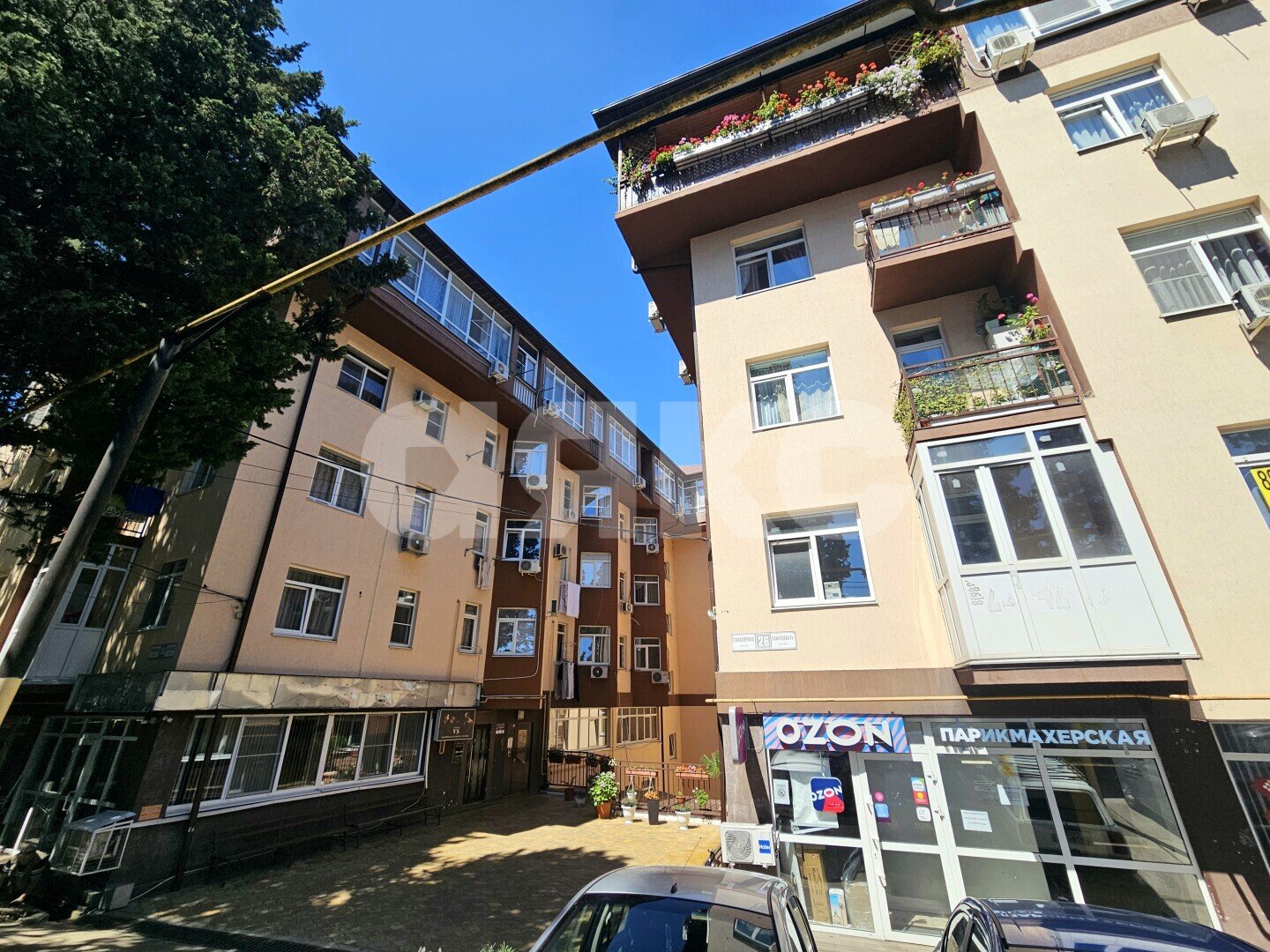 Фото №24: 1-комнатная квартира <span class="whitespace-nowrap">30 м²</span>, <span class="whitespace-nowrap">5/7 эт.</span> - Сочи, Центральный, жилой комплекс Дельфин, мкр. Новый Сочи, ул. Санаторная, 26