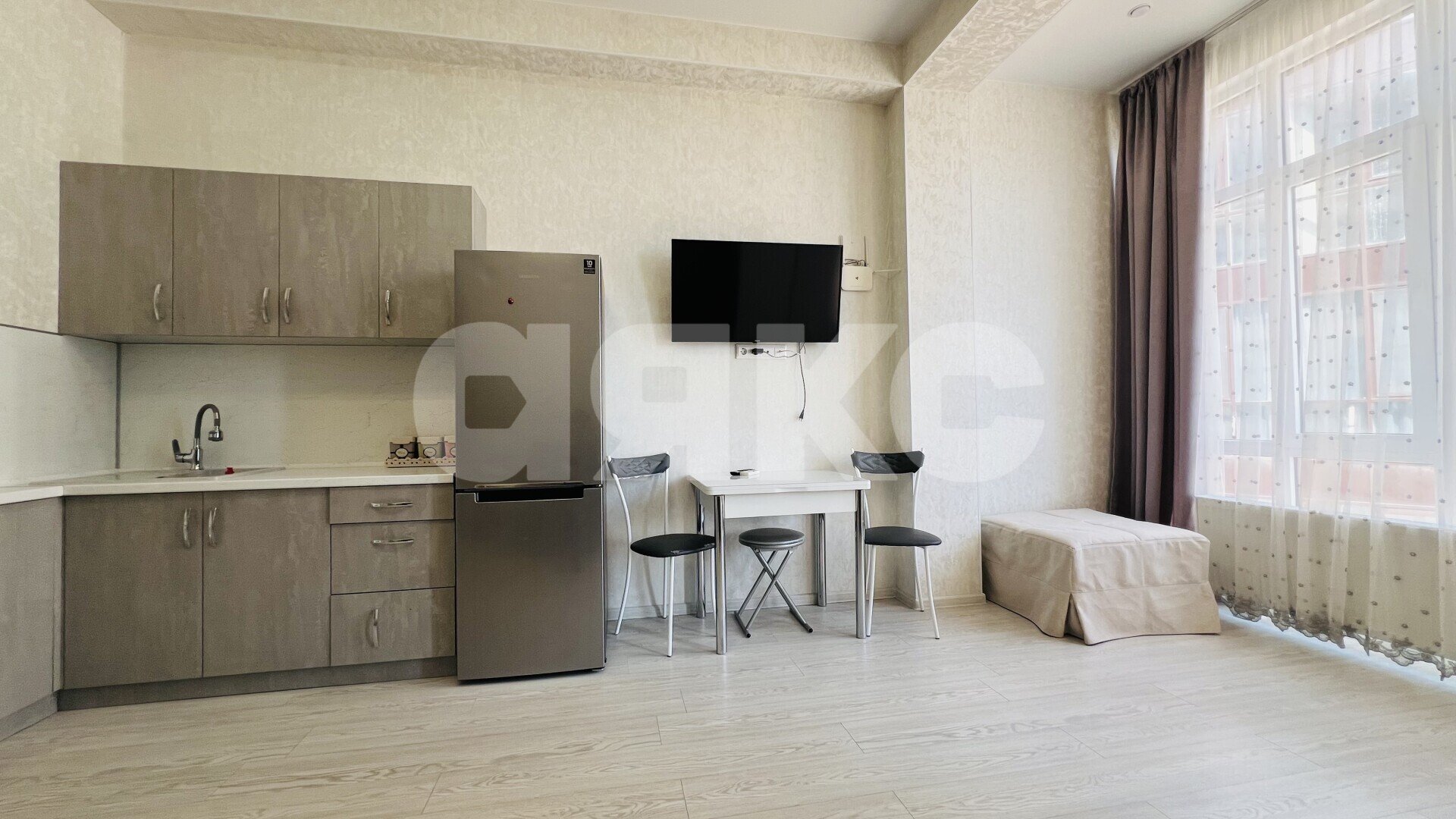 Фото №5: Студия <span class="whitespace-nowrap">30 м²</span>, <span class="whitespace-nowrap">4/6 эт.</span> - Сириус, Весёлое, мкр. жилой комплекс Грин Сейл Парк, ул. Весёлая, 82/1