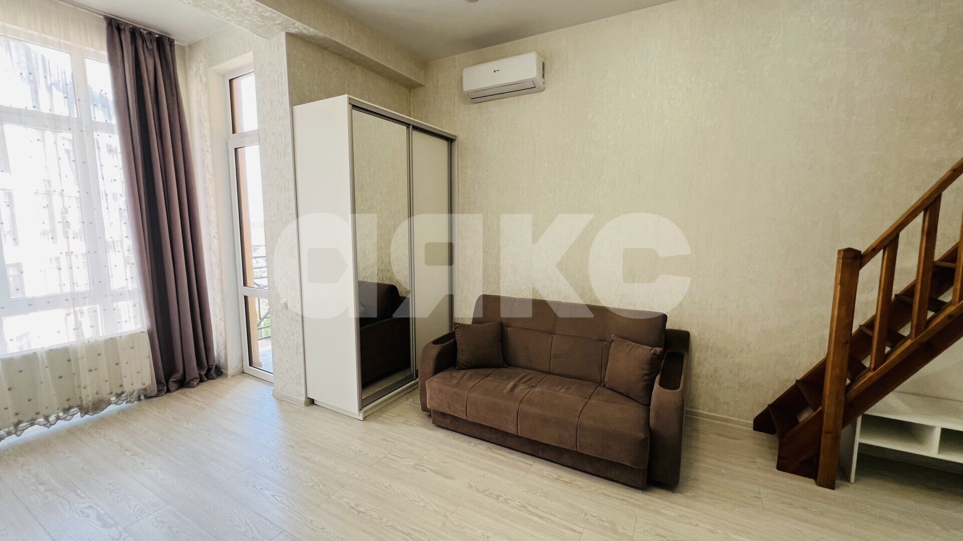Фото №6: Студия <span class="whitespace-nowrap">30 м²</span>, <span class="whitespace-nowrap">4/6 эт.</span> - Сириус, Весёлое, мкр. жилой комплекс Грин Сейл Парк, ул. Весёлая, 82/1