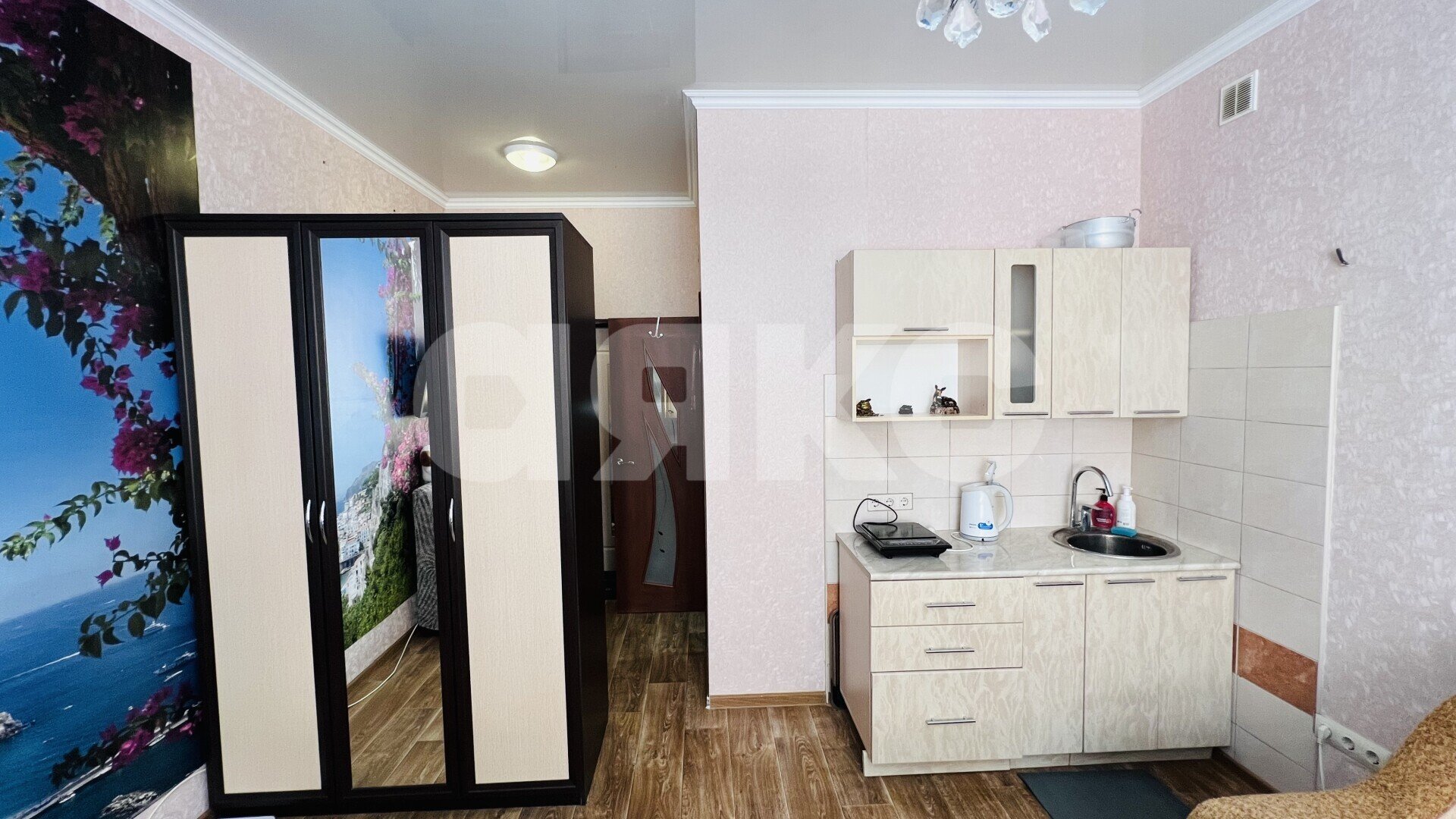 Фото №5: Студия <span class="whitespace-nowrap">24 м²</span>, <span class="whitespace-nowrap">5/8 эт.</span> - Сочи, Хостинский, Хоста, мкр. ЖК Хоста-Сити, ул. Ручей Видный, 66