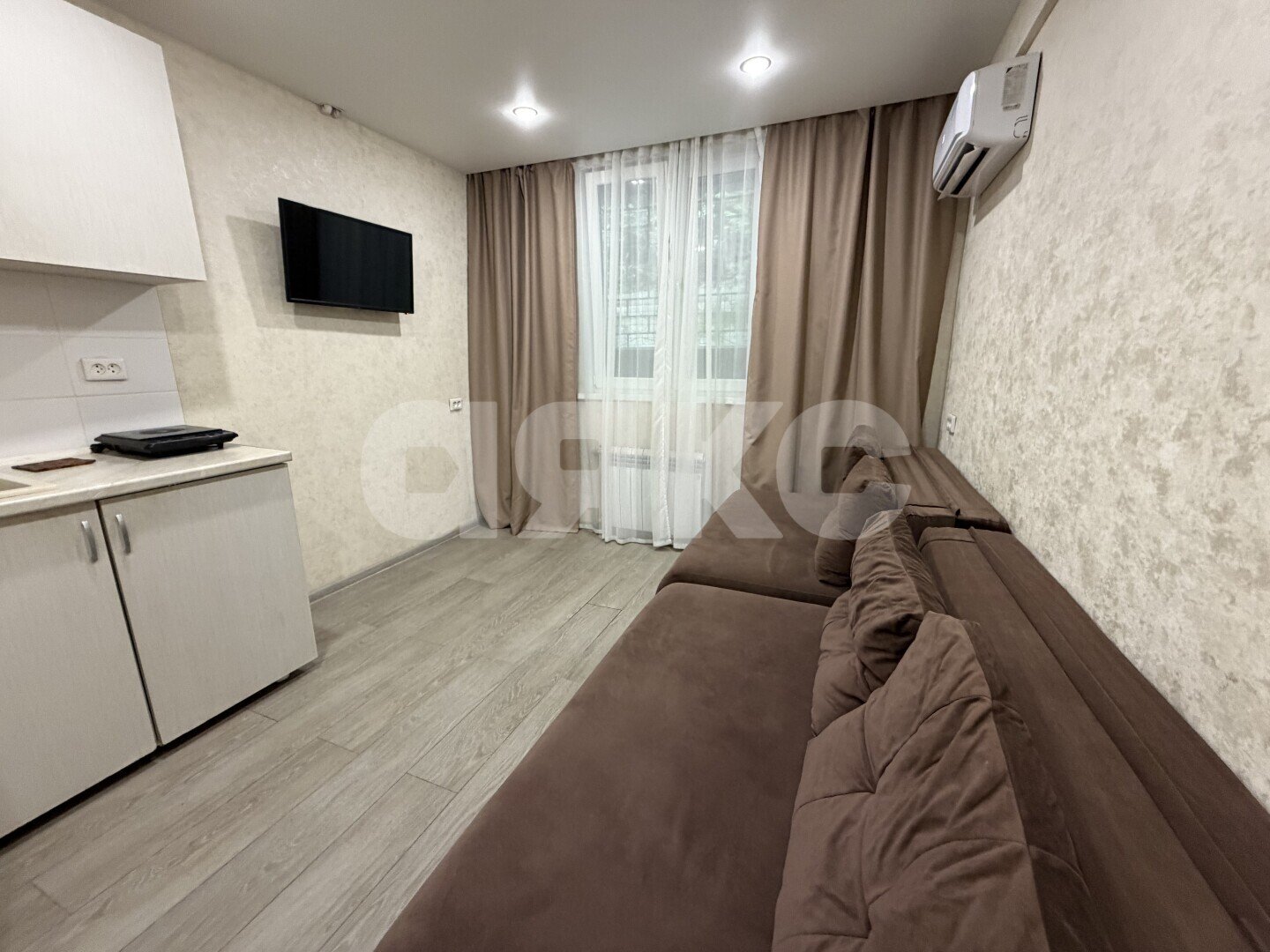 Фото №4: Студия <span class="whitespace-nowrap">15 м²</span>, <span class="whitespace-nowrap">1/5 эт.</span> - Сочи, Центральный, мкр. Заречный, ул. Абрикосовая, 29