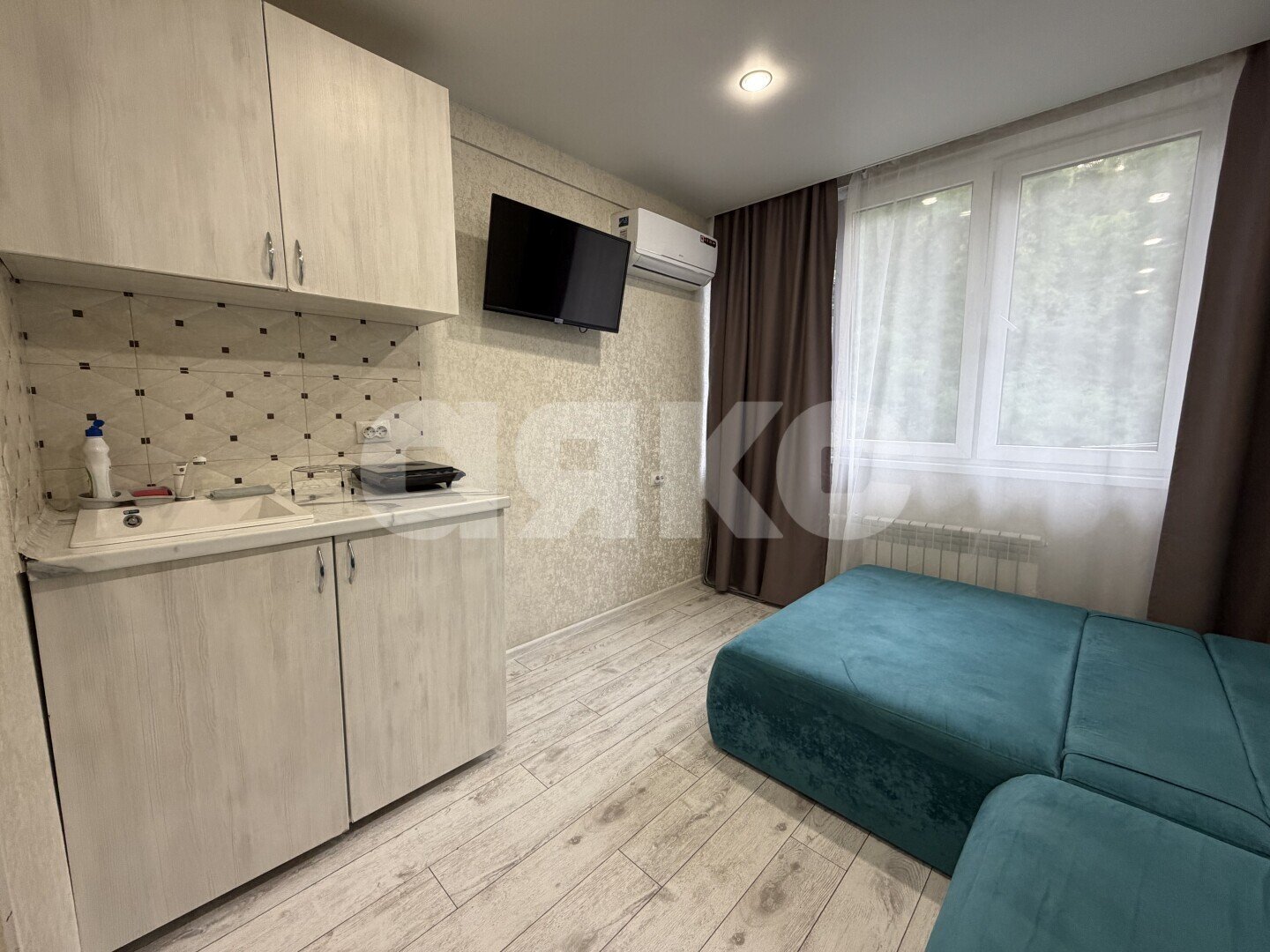 Фото №5: Студия <span class="whitespace-nowrap">15 м²</span>, <span class="whitespace-nowrap">5/5 эт.</span> - Сочи, Центральный, мкр. Гагарина, пер. Гуковский, 8
