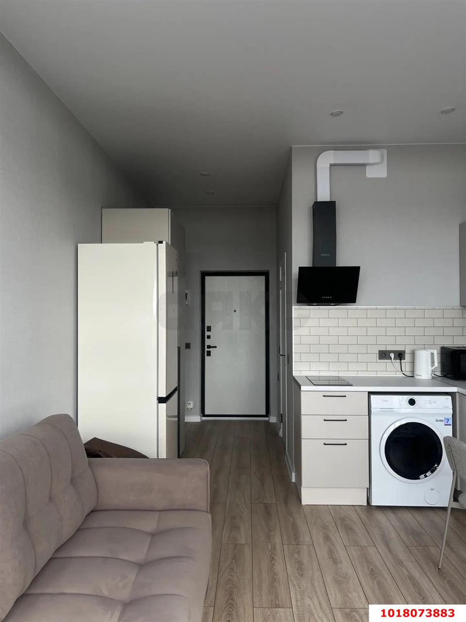 Фото №3: Студия <span class="whitespace-nowrap">29 м²</span>, <span class="whitespace-nowrap">16/17 эт.</span> - Краснодар, Прикубанский внутригородской округ, мкр. Догма Парк, ул. Марины Цветаевой, 1