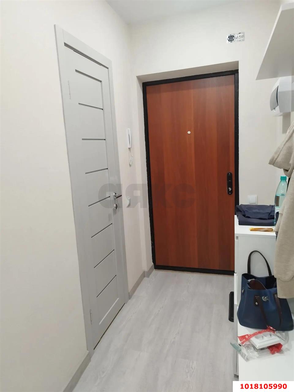 Фото №4: Студия <span class="whitespace-nowrap">22 м²</span>, <span class="whitespace-nowrap">15/19 эт.</span> - Краснодар, Прикубанский внутригородской округ, имени Петра Метальникова, мкр. жилой комплекс Времена Года-2, ул. Евгении Жигуленко, 5к1