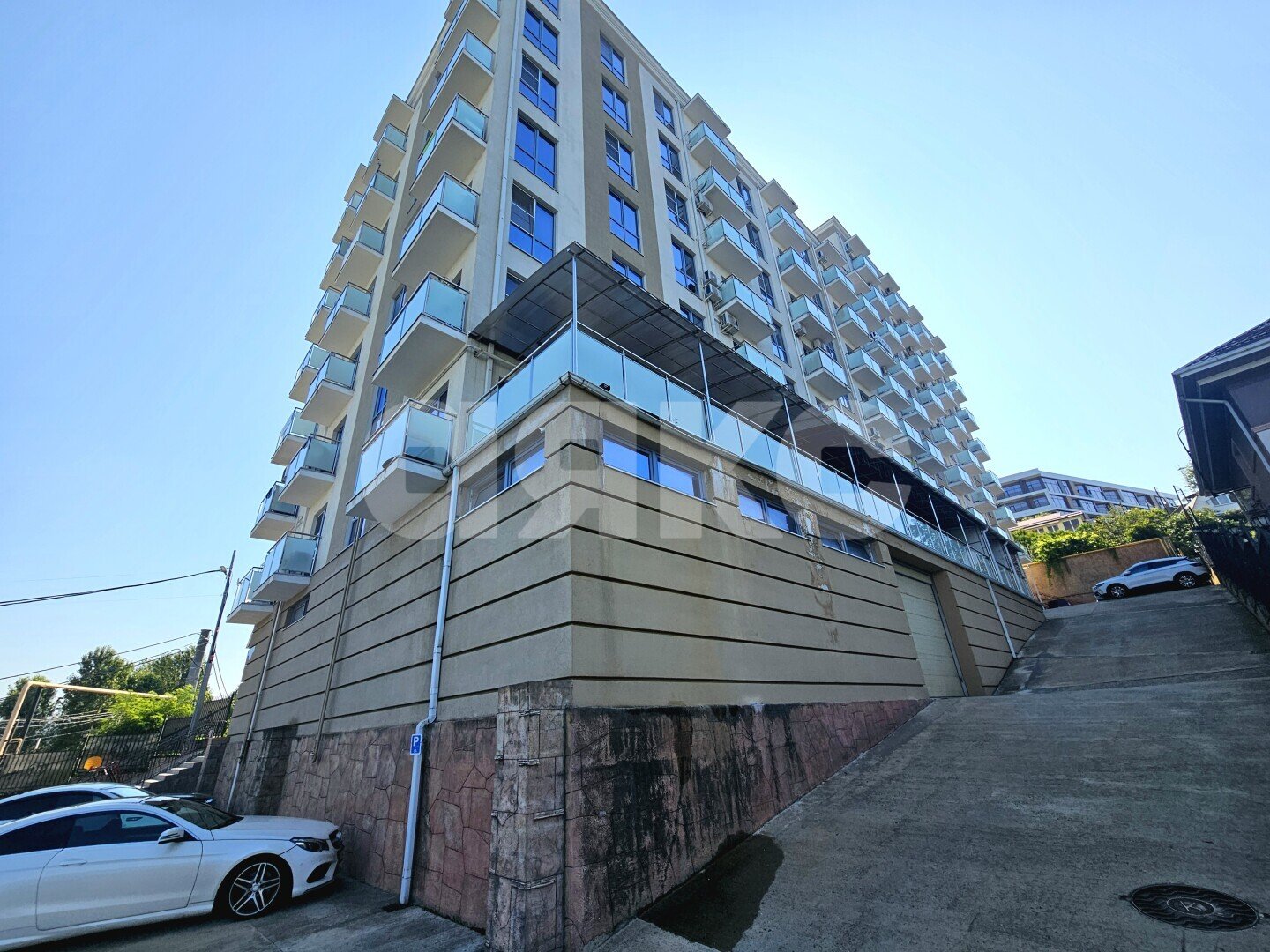 Фото №19: Студия <span class="whitespace-nowrap">23 м²</span>, <span class="whitespace-nowrap">7/7 эт.</span> - Сочи, Хостинский, жилой комплекс Моревидово, мкр. Бытха, ул. Бытха, 48/4