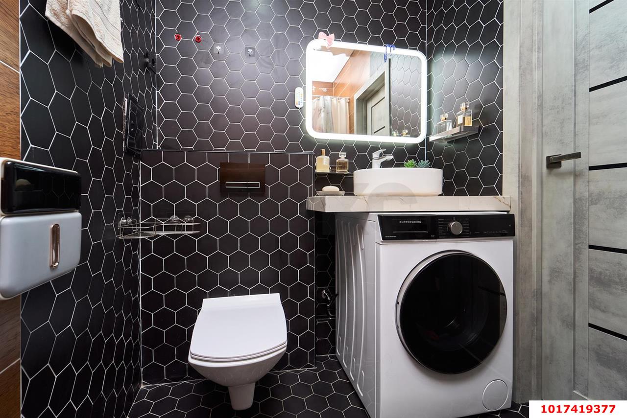 Фото №6: 1-комнатная квартира <span class="whitespace-nowrap">40 м²</span>, <span class="whitespace-nowrap">6/12 эт.</span> - Краснодар, Прикубанский внутригородской округ, ЖК Валентина, мкр. 9-й километр, ул. Циолковского, 5/1