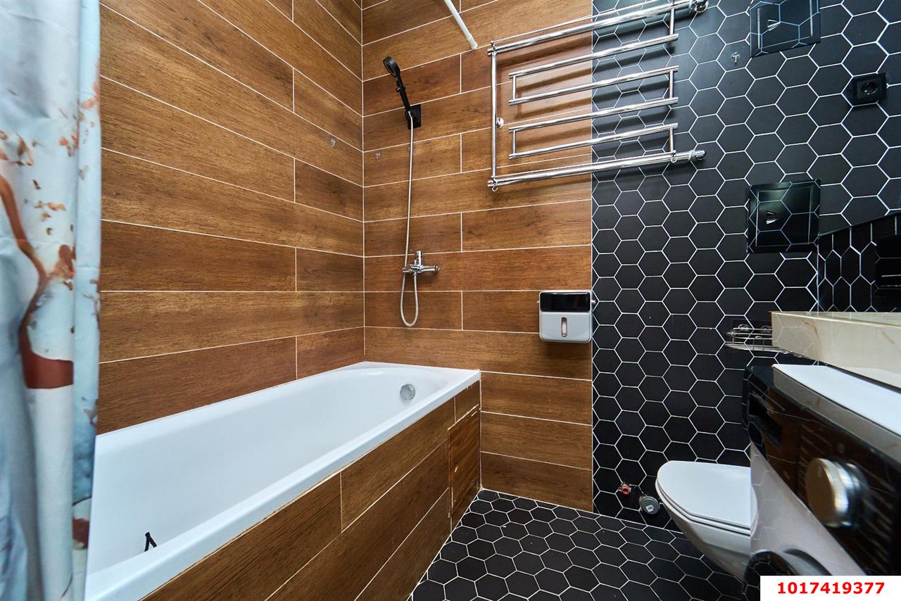 Фото №5: 1-комнатная квартира <span class="whitespace-nowrap">40 м²</span>, <span class="whitespace-nowrap">6/12 эт.</span> - Краснодар, Прикубанский внутригородской округ, ЖК Валентина, мкр. 9-й километр, ул. Циолковского, 5/1