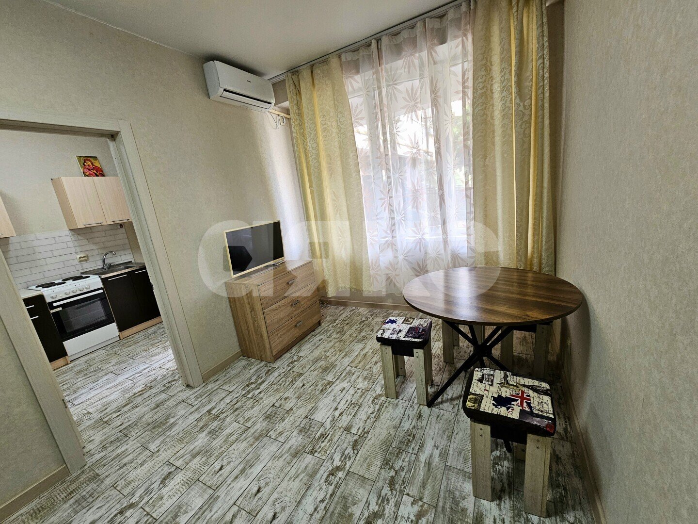 Фото №4: Апартаменты <span class="whitespace-nowrap">28 м²</span>, <span class="whitespace-nowrap">1/8 эт.</span> - Сочи, Центральный, мкр. Донская, ул. Тимирязева, 44