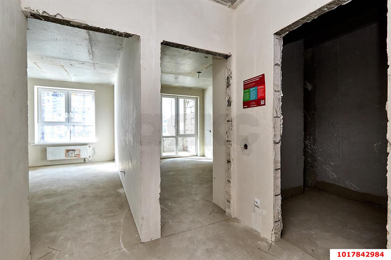 Фото №4: 1-комнатная квартира <span class="whitespace-nowrap">41 м²</span>, <span class="whitespace-nowrap">3/25 эт.</span> - Краснодар, Карасунский внутригородской округ, мкр. ЖК Сказка Град, ул. имени В.Н. Мачуги, 166Бк1