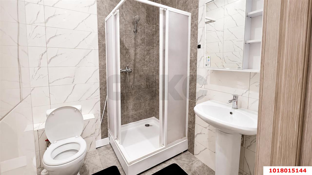 Фото №5: 2-комнатная квартира <span class="whitespace-nowrap">51 м²</span>, <span class="whitespace-nowrap">8/16 эт.</span> - Краснодар, Карасунский внутригородской округ, мкр. ЖК Смородина, ул. имени Владимира Жириновского, 1к4