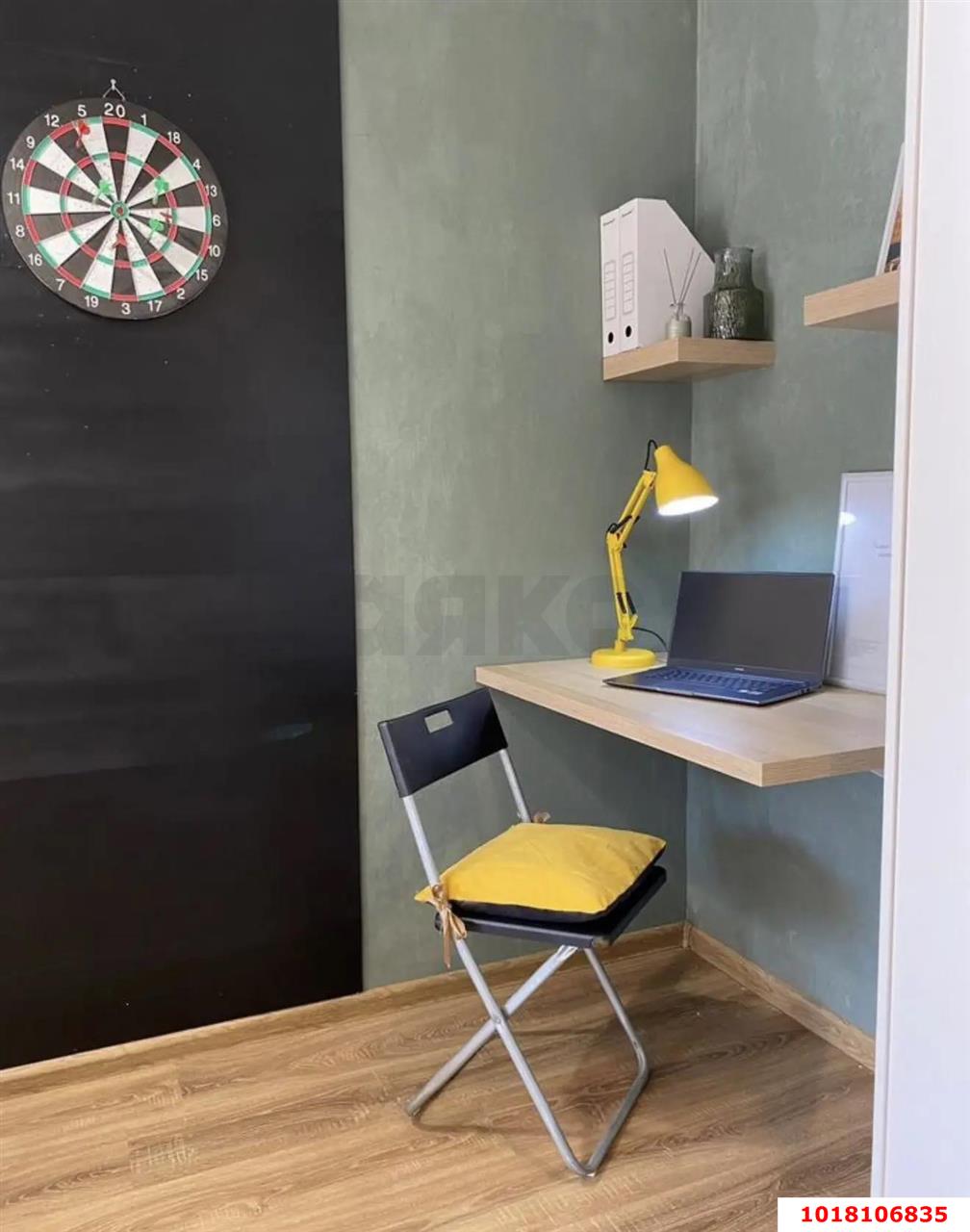 Фото №6: Студия <span class="whitespace-nowrap">28 м²</span>, <span class="whitespace-nowrap">8/16 эт.</span> - Краснодар, Прикубанский внутригородской округ, Россинского, мкр. жилой комплекс Видный, ул. Командорская, 3к2